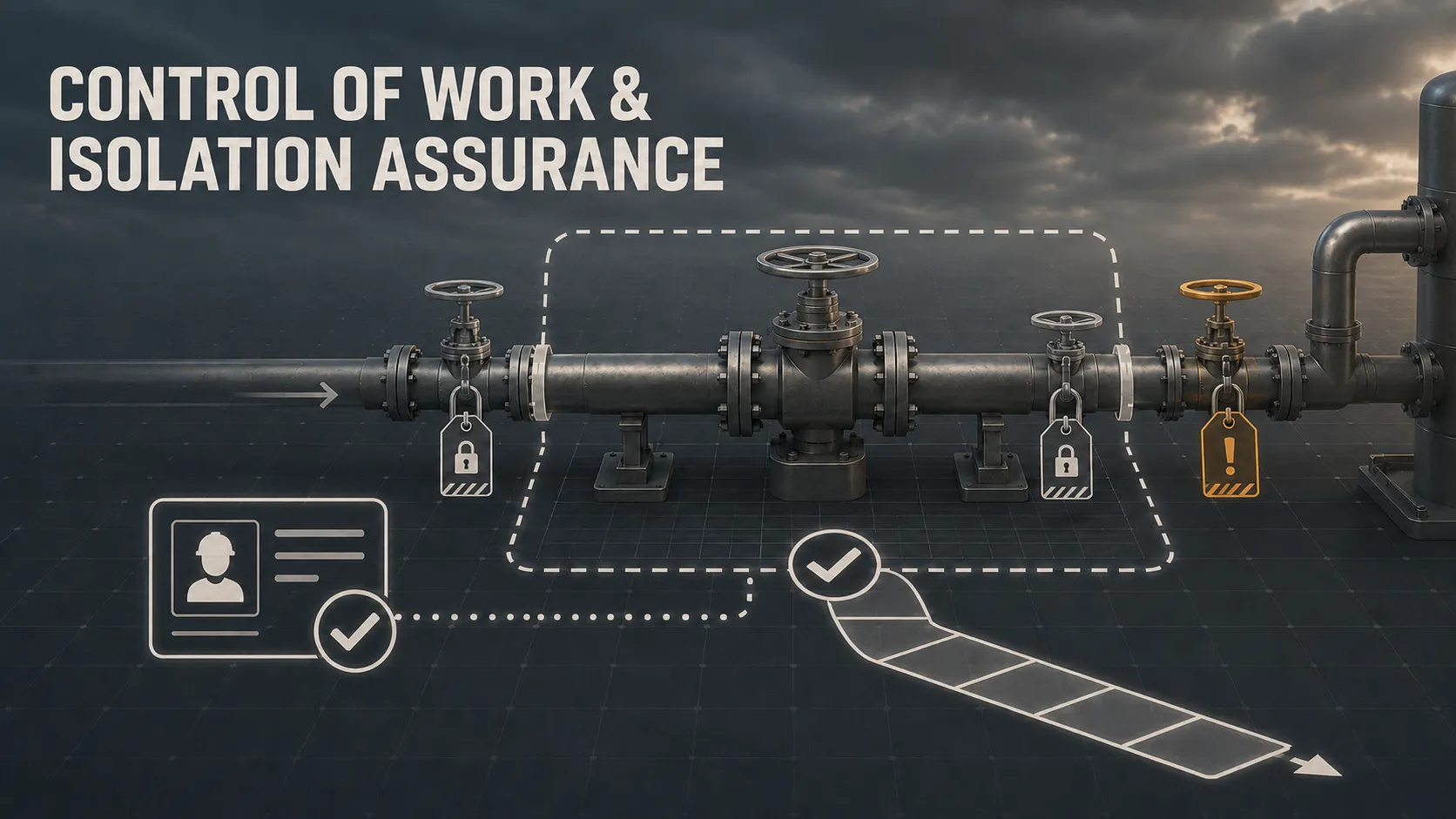 Control of Work & Isolation Assurance interface